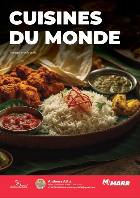 Couverture du catalogue MARR Cuisines du monde