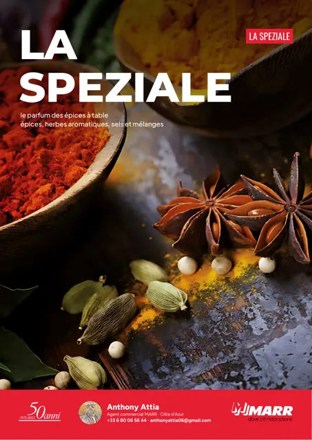 Couverture du catalogue MARR La Speziale