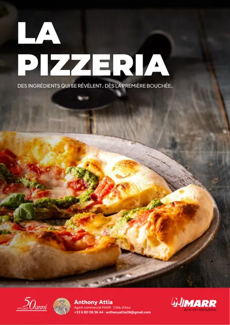 Couverture du catalogue MARR La Pizzeria