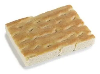 Focaccia ligure à l'huile d'olive VE (surgelée)
