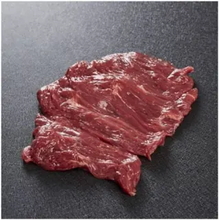 Bavette d'aloyau Angus (Australie), sous vide