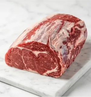 Noix d’entrecôte Blonde d’Aquitaine (France), sous vide