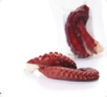 Tentacules de poulpe cuits
