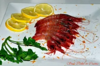 Gambas d’Argentine sauvages entières L1 10/20, congelées à bord