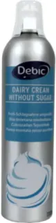 Crème Debic en bombe, non sucrée