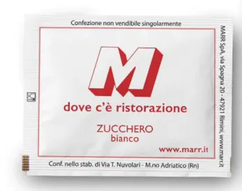 Sucre blanc en sachets MARR 4 g