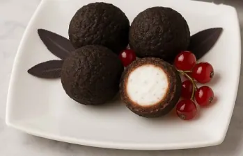Mozzarellines panées à la truffe